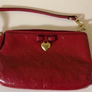 Coach wristlet